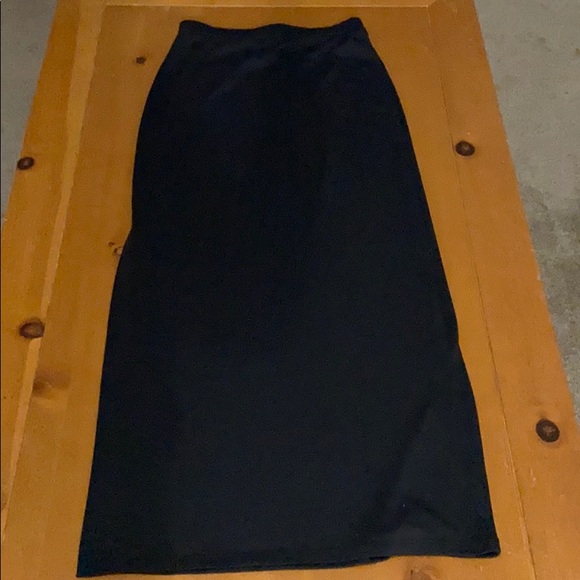 Black Maxi Skirt - Picture 2 of 4